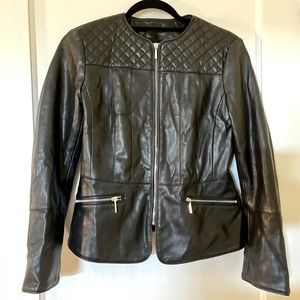 Zara Faux Leather Jacket